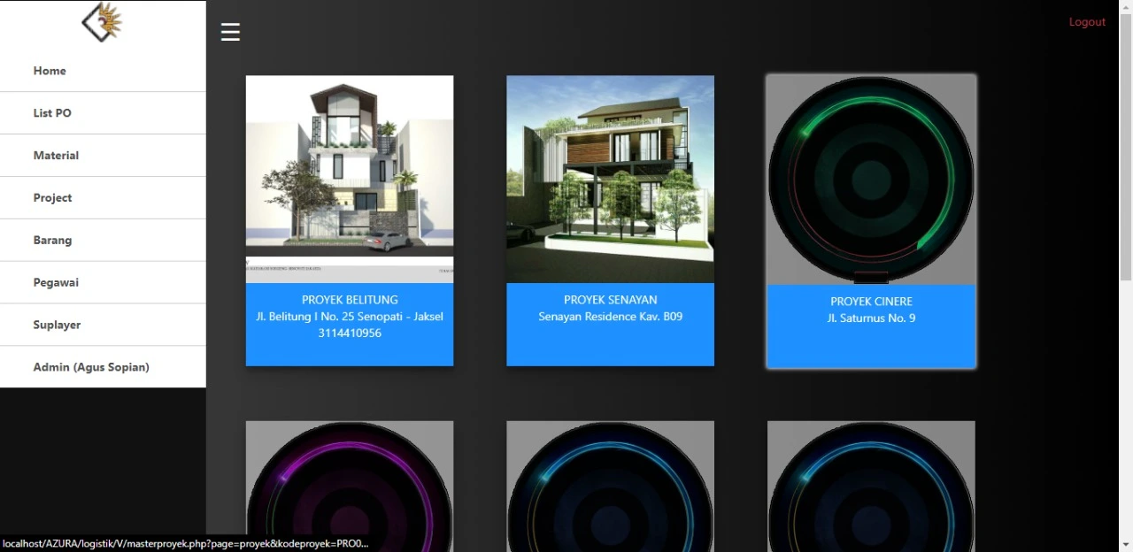 Sebuah aplikasi berbasis web untuk pengelolaan data
